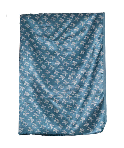 Screen Print Hand Printed Mashru Silk Blouse - Unstitched  - 1 Mtr Length    -  SKU : EK20301Q