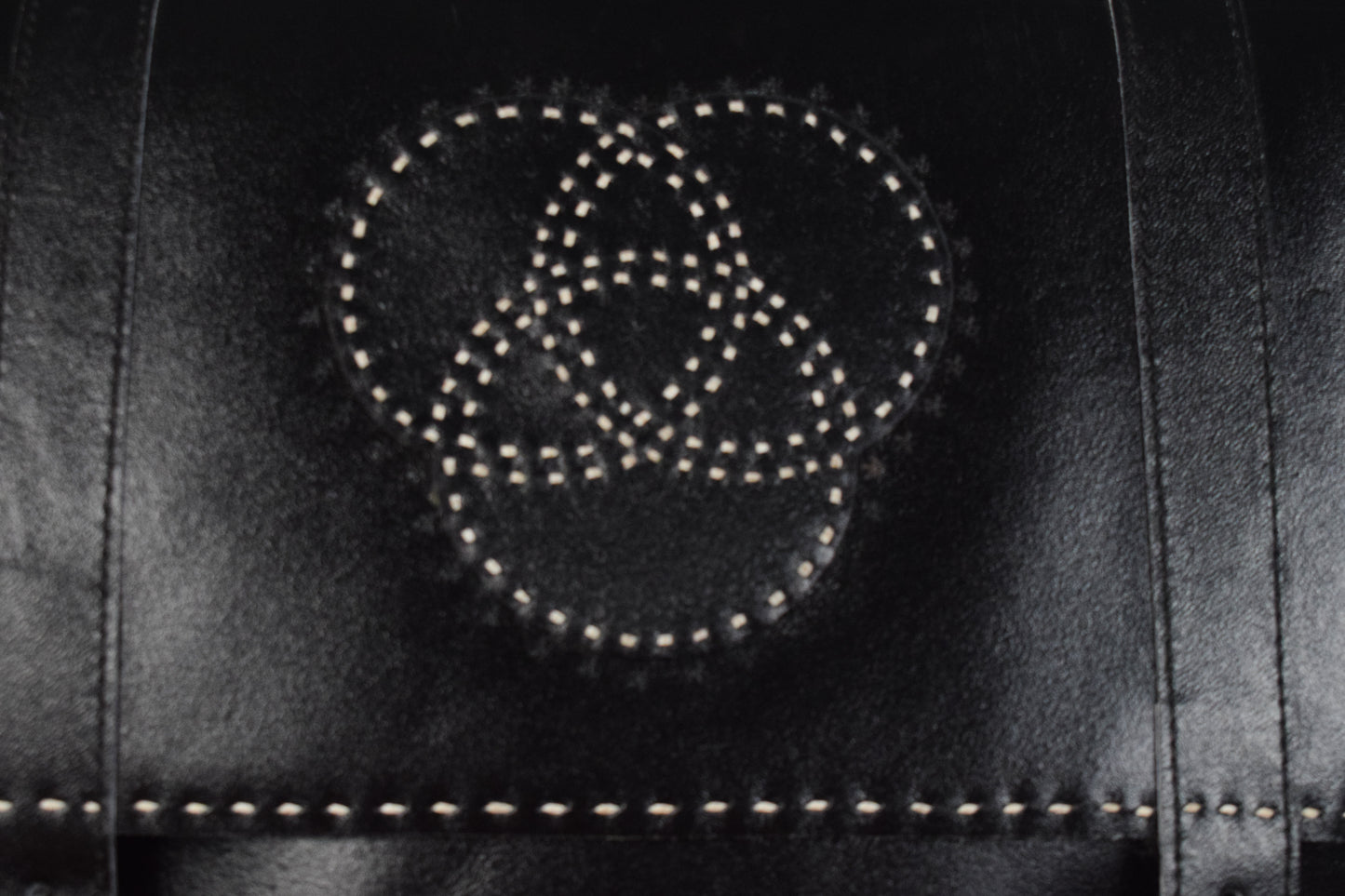 Leather Craft Punch Work Pure Leather Leathercraft Hand Made Executive Office Bag - 27 cms Length - SKU : AB13302A