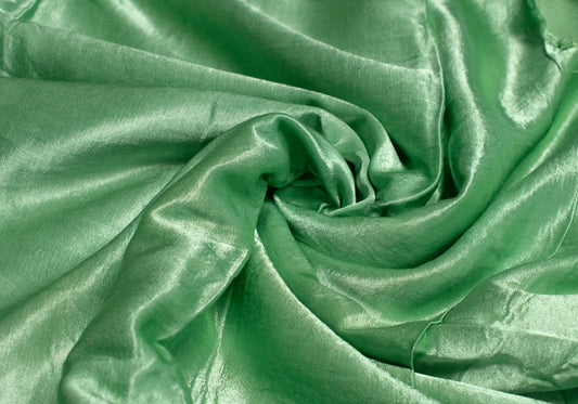 Plain Dyeing Mashru Silk Plain Hand Dyed Unstitched Kurta Fabric 2.5 Mtr Length - SKU : HM28501I