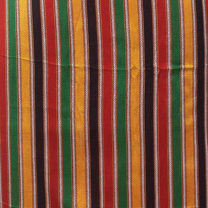 Handloom Woven Mashru Silk Handloom Fine Stripes Unstitched Kurta Fabric 36 Inch Width 2.00 Mtr Length - SKU : HM30401A