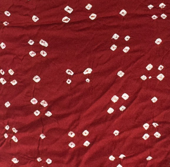 Multi (Bandhej - Tie Dye) Modal Silk Unstitched Kurta Fabric Mtr Length 2.8 Mtr Length - SKU : KH23802B