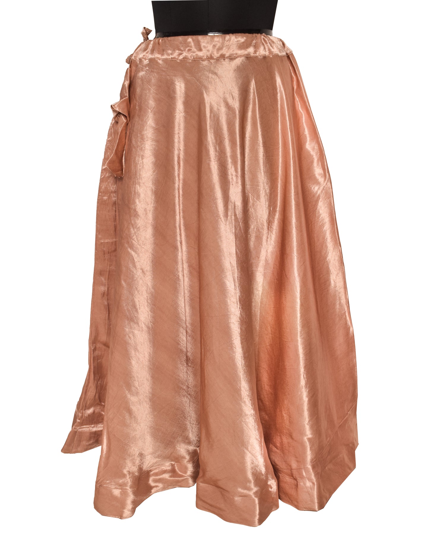 Plain Dying Mashru Silk Garba Skirt    -  SKU: EK13901C