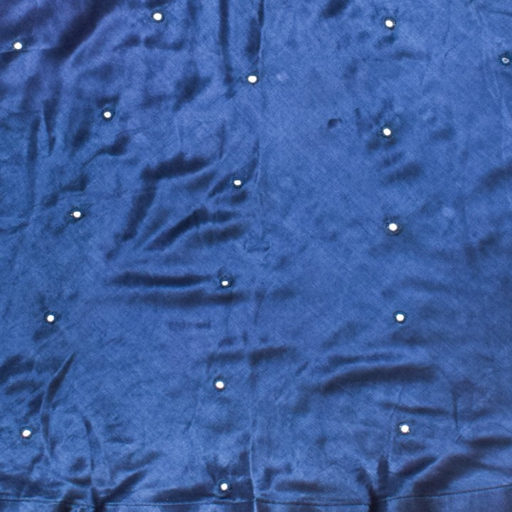 Mirror Work Mashru Silk Round Shape Mirror Work Garba Skirt - SKU: EK13902C