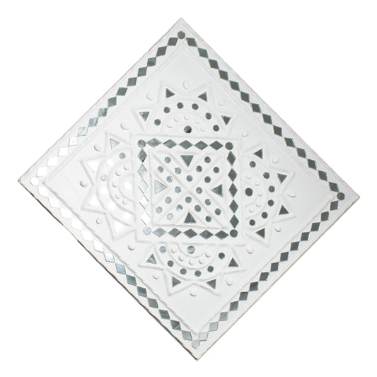 Lippan Kam (Mud Mirrorwork) - Hand Crafted Ethnic Wall Decor - SKU : 0351
