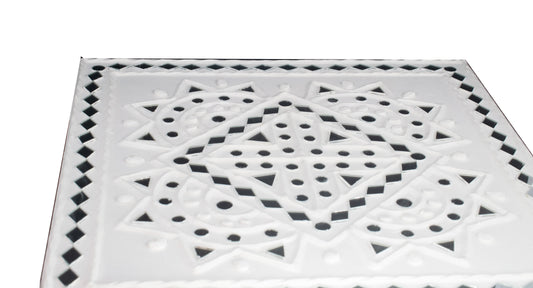 Lippan Kam (Mud Mirrorwork) - Hand Crafted Ethnic Wall Decor - SKU : 0351