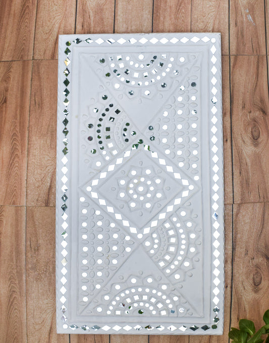 Lippan Kam (Mud Mirrorwork) - Hand Crafted Ethnic Wall Decor - SKU : 0367