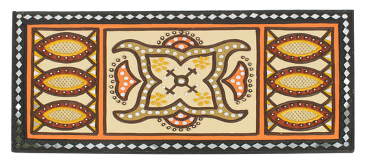 Lippan Kam (Mud Mirrorwork) - Hand Crafted Ethnic Wall Decor - SKU : 0366