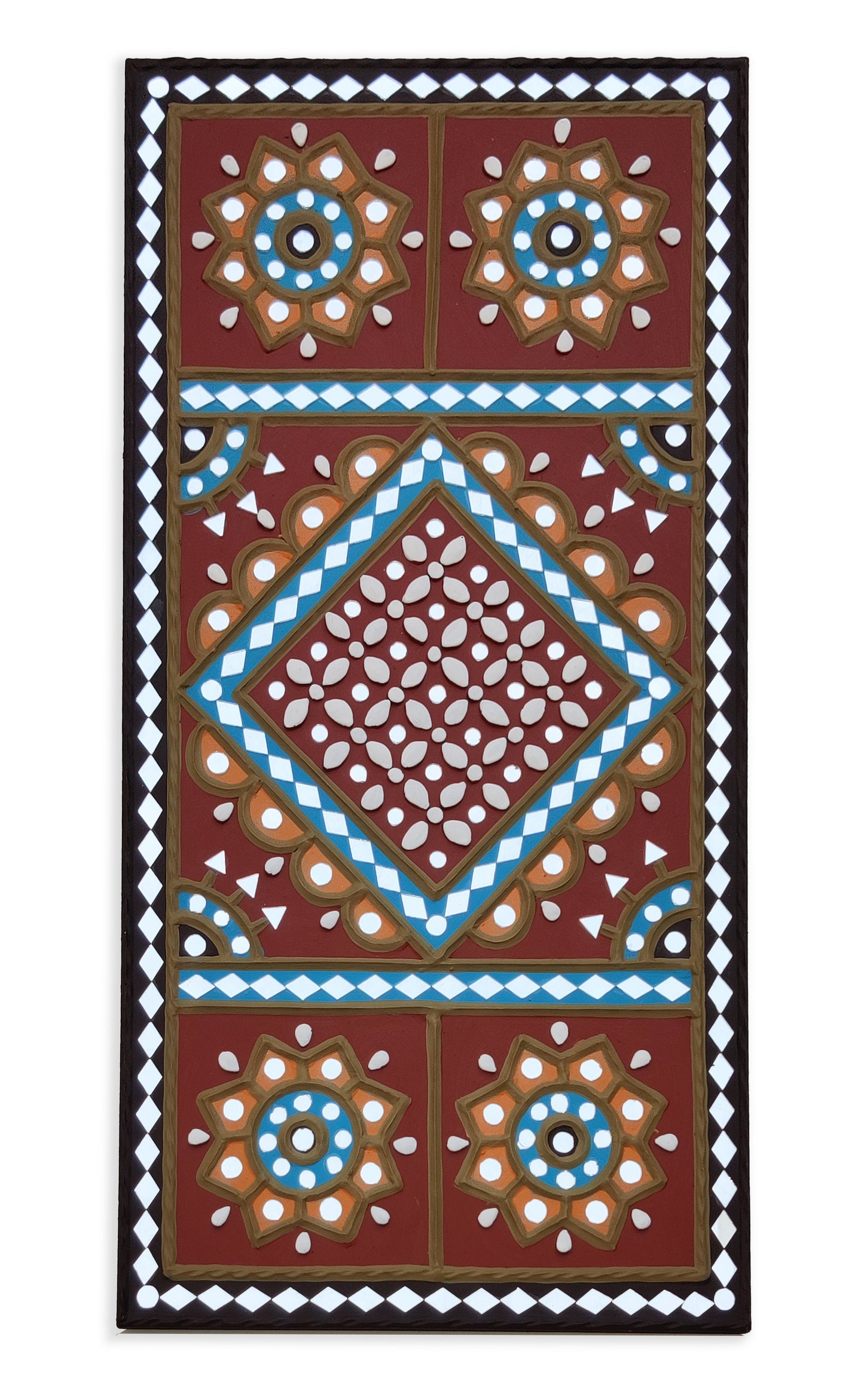 Mud Mirror Lippan Art Ethnic Home Décor