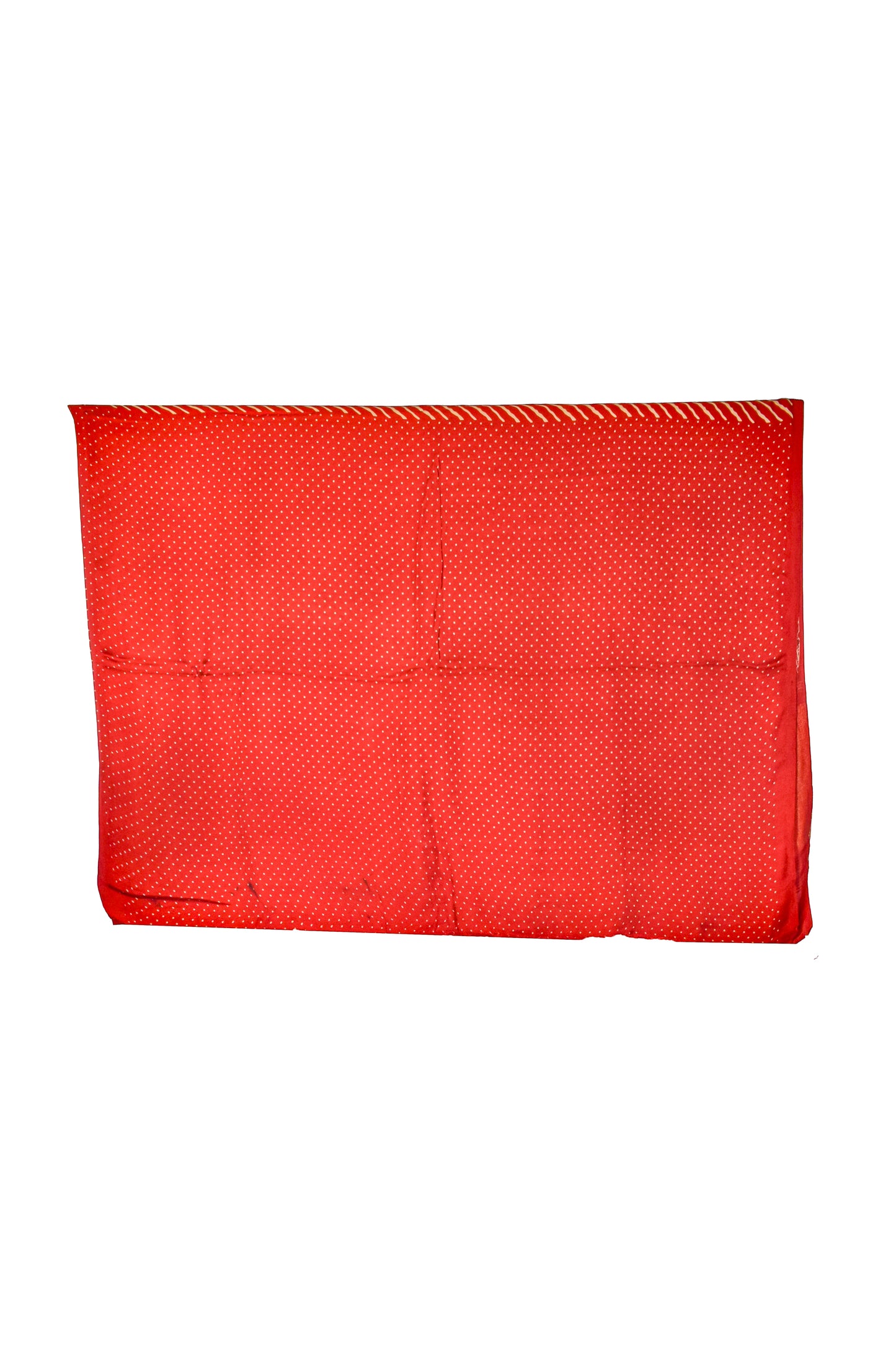 Laheryu Print Modal Silk Lagdi Patto with Tassels Screen Print Hand Printed Saree - With Blouse Piece - 5.5 Mtr Length - SKU : ID04C02E