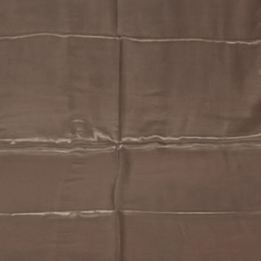 Plain Dyeing Modal Silk Saree with Tassels - With Blouse Piece - 5.5 Mtr Length - SKU : 0175-BRBR
