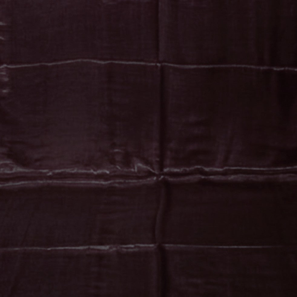 Plain Dyeing Modal Silk Saree with Tassels - With Blouse Piece - 5.5 Mtr Length - SKU : 0175-DMDM