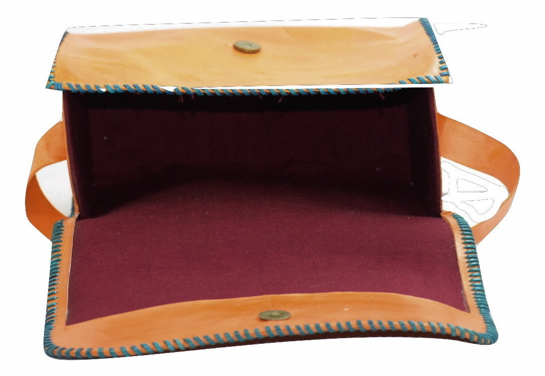 Leather Craft Pure Leather Leather Purse - SKU: BH12301C