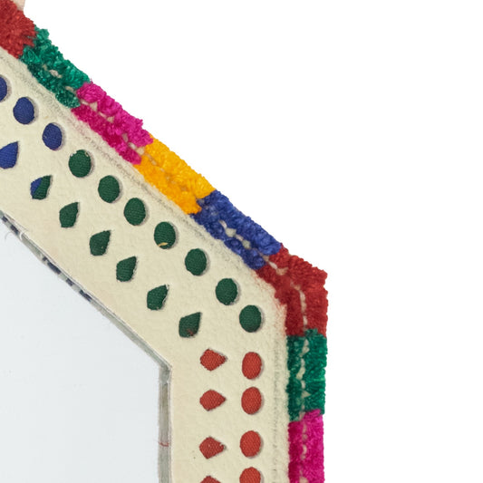Hut Small Mirror Leather Craft - SKU: 0016