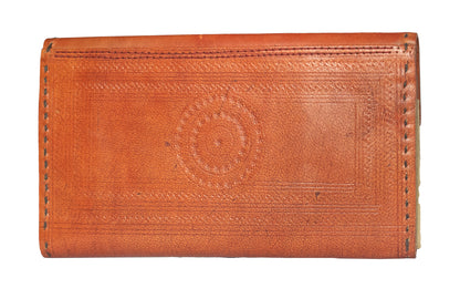 Ahir Work Pure Leather Pure Leather Art Wallet - Ladies - Card Holder    -  SKU: AB30701A