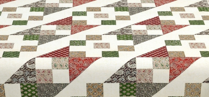 Ajrakh Cotton Natural Dye Kutchi Galicha Hand Block Print Bedsheet - Double King Size - 108 Inch Length    -  SKU : KD12202A
