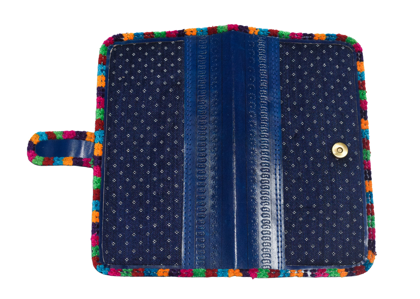Leather Craft Pure Leather Leathercraft Hand Made Card Holder  - 13 cms Length    -  SKU : AB22401A