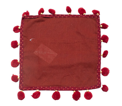 Pakko Work Cotton Hand Embroidered Cushion Cover  - 40 cms Length    -  SKU : EK17A04A