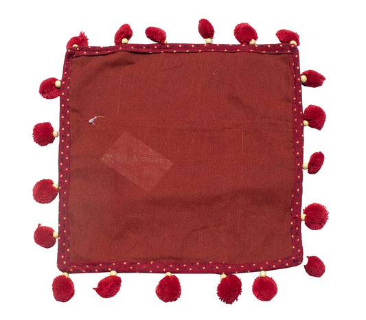 Pakko Work Cotton Hand Embroidered Cushion Cover  - 40 cms Length    -  SKU : EK17A04A
