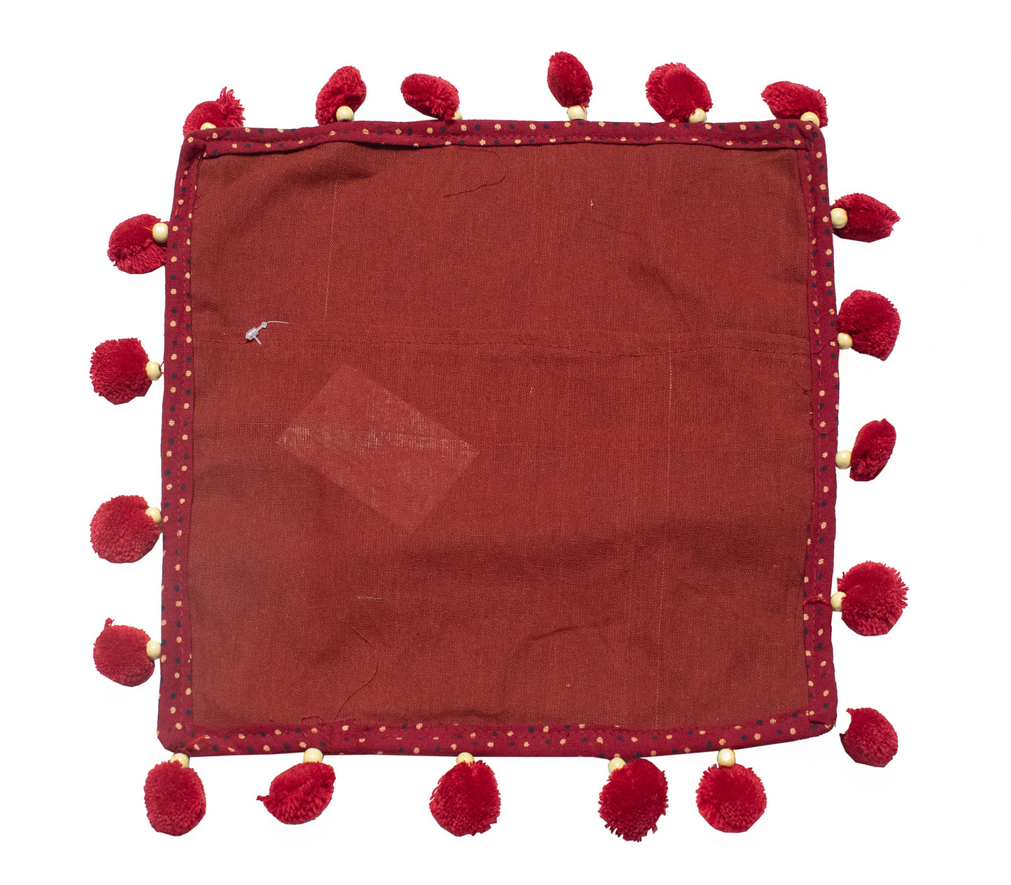 Pakko Work Cotton Hand Embroidered Cushion Cover  - 40 cms Length    -  SKU : EK17A04B