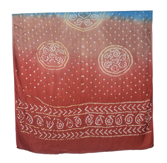 Bandhej [ Tie-Dye] Modal Silk Multi (Bandhej - Tie Dye) Dupatta  - 2.2 Mtr Length    -  SKU : KK04501A