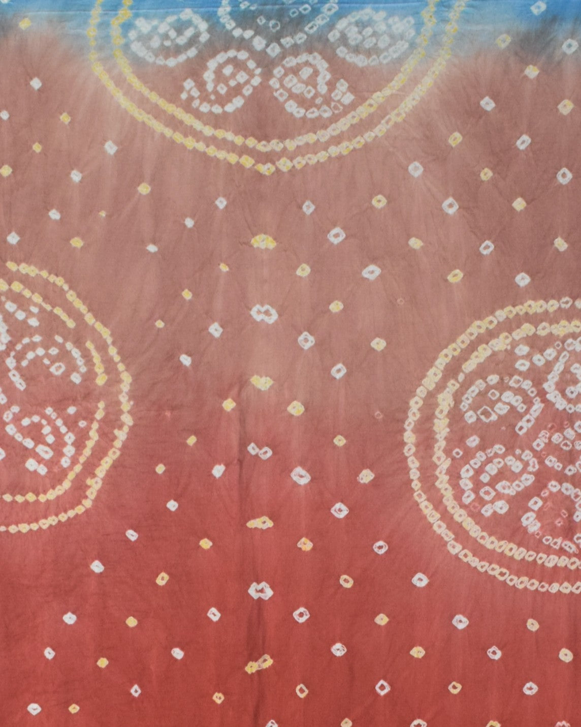 Bandhej [ Tie-Dye] Modal Silk Multi (Bandhej - Tie Dye) Dupatta  - 2.2 Mtr Length    -  SKU : KK04501A