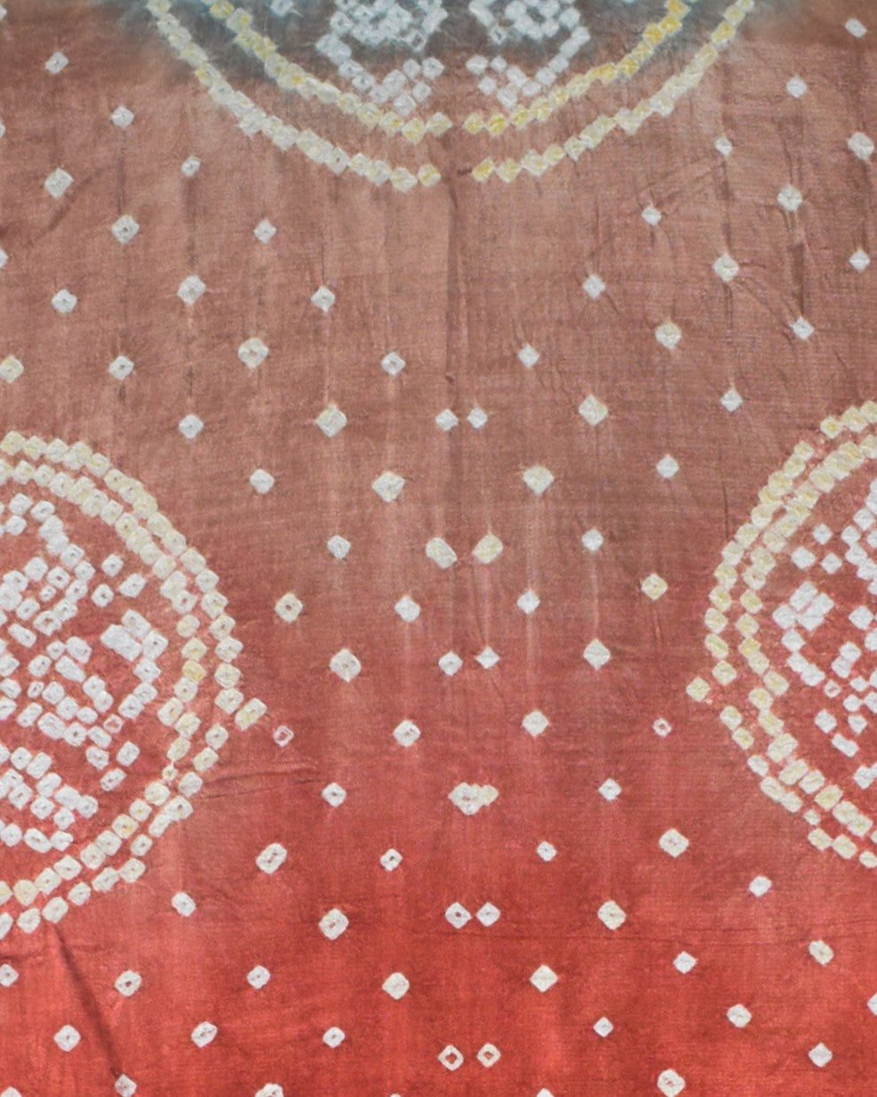 Bandhej [ Tie-Dye] Modal Silk Multi (Bandhej - Tie Dye) Dupatta  - 2.2 Mtr Length    -  SKU : KK04501B