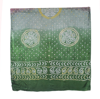 Bandhej [ Tie-Dye] Modal Silk Multi (Bandhej - Tie Dye) Dupatta  - 2.2 Mtr Length    -  SKU : KK04501C