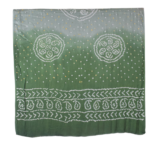 Bandhej [ Tie-Dye] Modal Silk Multi (Bandhej - Tie Dye) Dupatta  - 2.2 Mtr Length    -  SKU : KK04501G