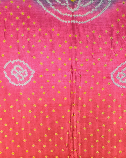 Bandhej [ Tie-Dye] Modal Silk Multi (Bandhej - Tie Dye) Dupatta  - 2.2 Mtr Length    -  SKU : KK04501I