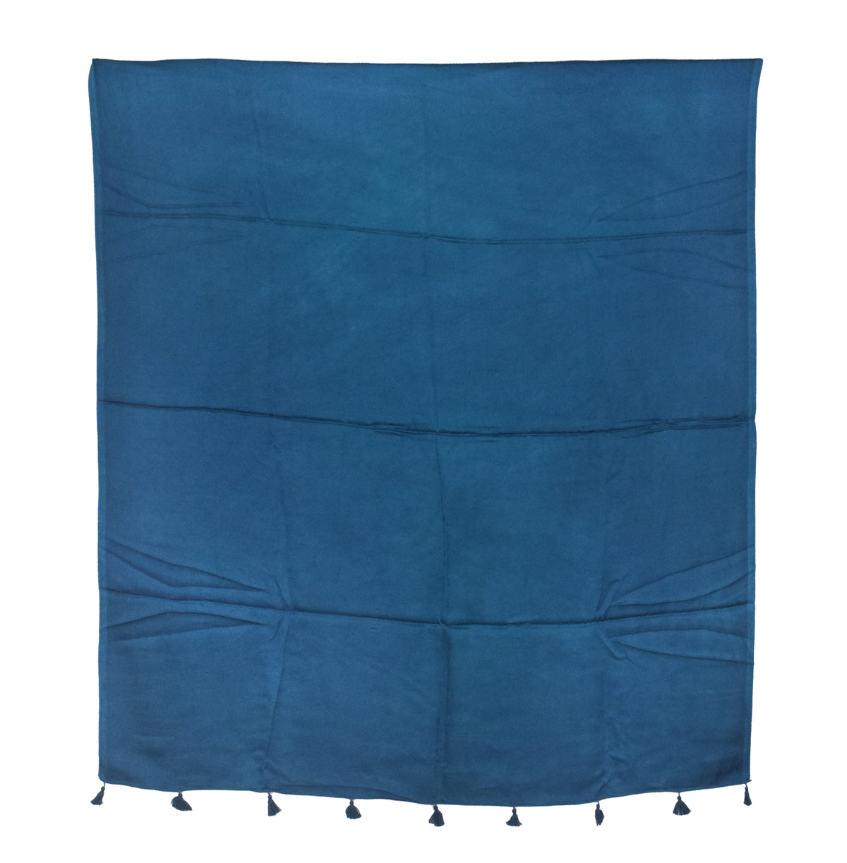 Plain Dyeing Modal Silk Dupatta with Tassels - 2.5 Mtr Length   -  SKU : 0106-RGRG
