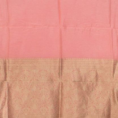 Plain Dyeing Dola Silk Dupatta With Full Nakshi Border & Tassels - 2.5 Mtr Length   -  SKU : AI15901M