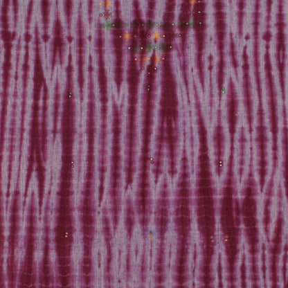 Handloom Woven Kala Cotton Shibori Mirror Work Dress Material  - 2.5 Mt Top    -  SKU : JM11401A