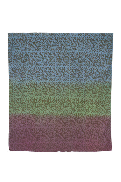 Wax Batik Cotton Ombre dyeing Hand Block Print Dress Material with 44 Inch wide Dupatta - 2.5 Mtr Length    -  SKU : RA04801H