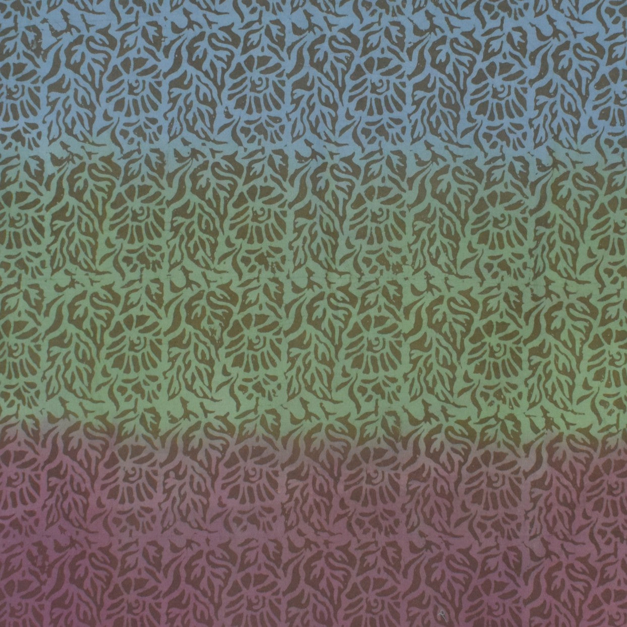 Wax Batik Cotton Ombre dyeing Hand Block Print Dress Material with 44 Inch wide Dupatta - 2.5 Mtr Length    -  SKU : RA04801H