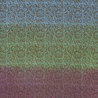 Wax Batik Cotton Ombre dyeing Hand Block Print Dress Material with 44 Inch wide Dupatta - 2.5 Mtr Length    -  SKU : RA04801H