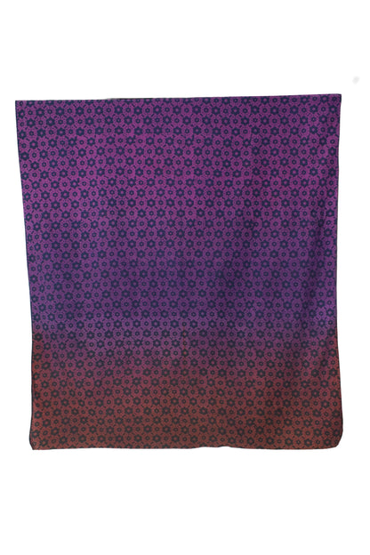 Wax Batik Cotton Ombre dyeing Hand Block Print Dress Material with 44 Inch wide Dupatta - 2.5 Mtr Length    -  SKU : RA04801E