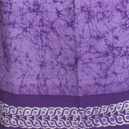 Wax Batik Cotton Hand Block Print Unstitched Kurta Fabric   2.5 Mtr  Length  -  SKU : RA25B01C