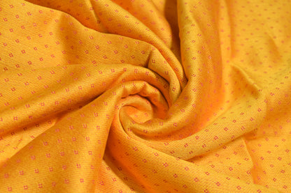 Handloom Woven Mashru Silk Handloom Patterned Weaving Unstitched Kurta Fabric   2 Mtr  Length  -  SKU : RD17401A