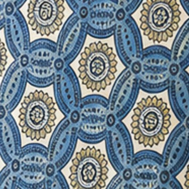 Ajrakh Mashru Silk Natural Dye Screen Print Hand Printed Unstitched Kurta Fabric  2.50 Mtr  Length  -  SKU : AI02503H
