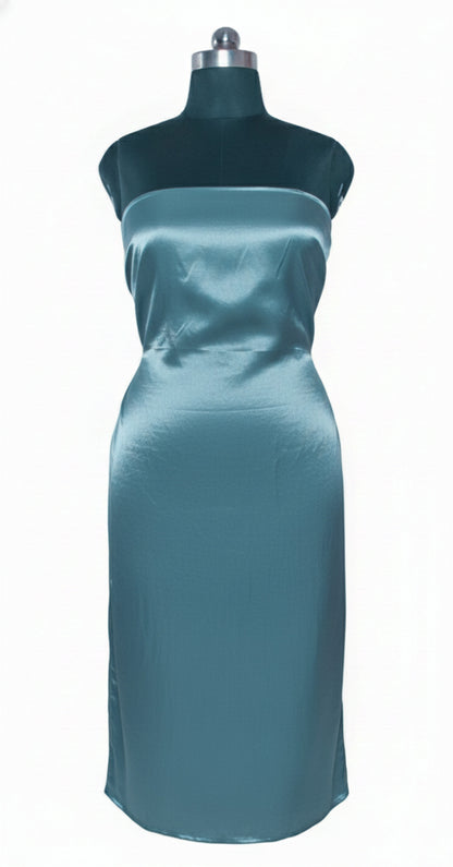 Plain Dyeing Mashru Silk Plain Hand Dyed Unstitched Kurta Fabric  Mtr Length  2.5 Mtr  Length  -  SKU : HM28B01L