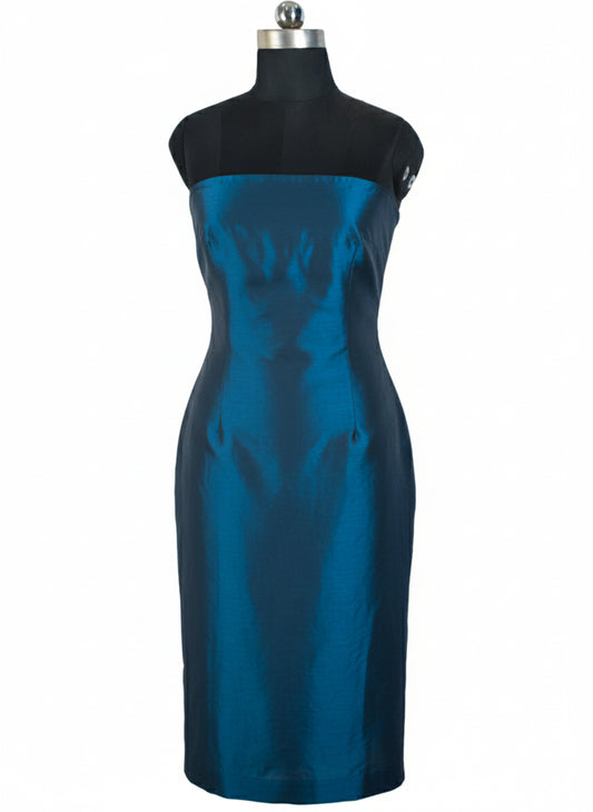 Plain Dyeing Mashru Silk Plain Hand Dyed Unstitched Kurta Fabric   2.8 Mtr  Length  -  SKU : ID04901B