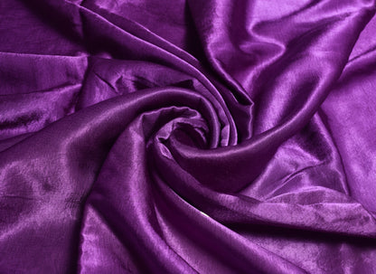 Plain Dyeing Mashru Silk Plain Hand Dyed Unstitched Kurta Fabric 3.0 Mtr  Length  -  SKU : HM28B02F