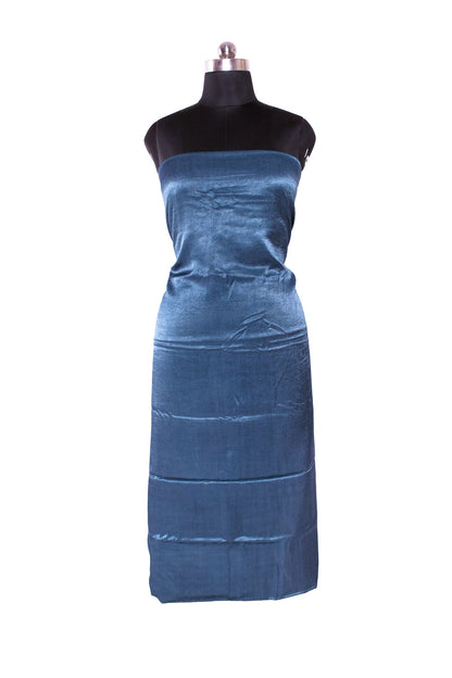 Plain Dyeing Mashru Silk Plain Hand Dyed Unstitched Kurta Fabric 3.0 Mtr  Length  -  SKU : HM28B02J