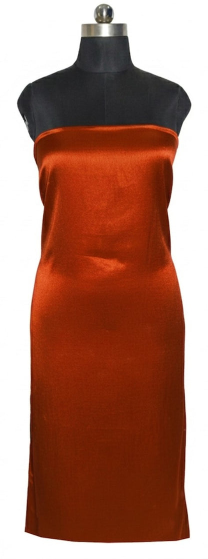 Plain Dyeing Mashru Silk Plain Hand Dyed Unstitched Kurta Fabric  Mtr Length  3 Mtr  Length  -  SKU : HM19102A