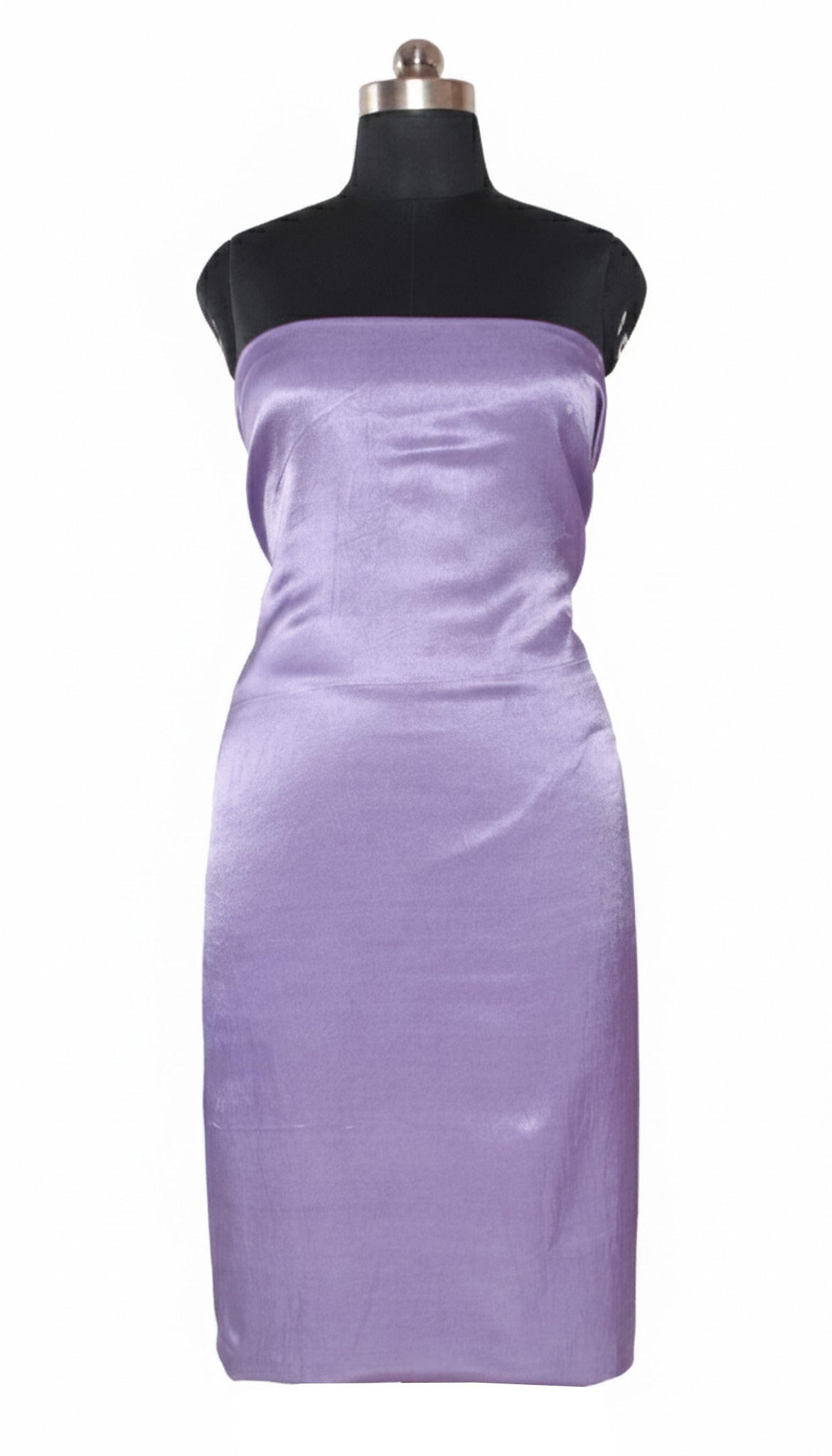 Plain Dyeing Mashru Silk Plain Hand Dyed Unstitched Kurta Fabric 2.5 Mtr  Length  -  SKU : HM28B01B