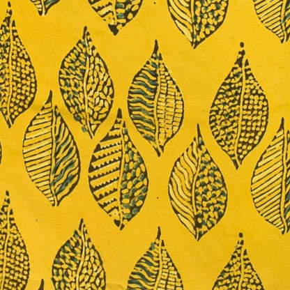 Ajrakh Modal Silk Natural Dye Hand Block Print Unstitched Kurta Fabric   3.00 Mtr Length  -  SKU : AI17102Q