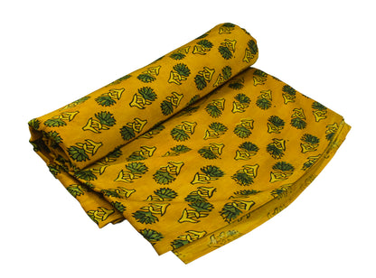 Ajrakh Modal Silk Natural Dye Hand Block Print Unstitched Kurta Fabric   3.00 Mtr Length  -  SKU : AI30102W