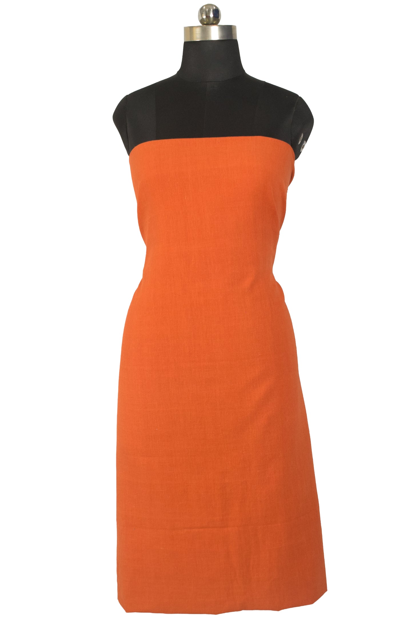 Plain Dyeing Kala Cotton Hand Woven Unstitched Kurta Fabric   2.5 Mtr  Length  -  SKU : DB16602A