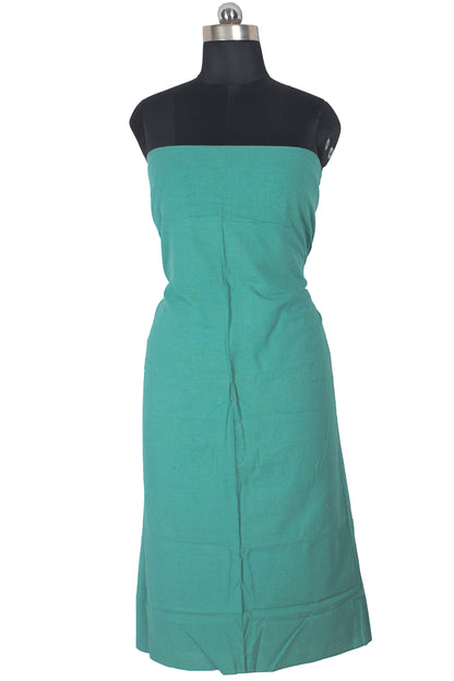 Plain Dyeing Kala Cotton Hand Woven Unstitched Kurta Fabric 1.0 Mtr  Length  -  SKU : BM18A01A