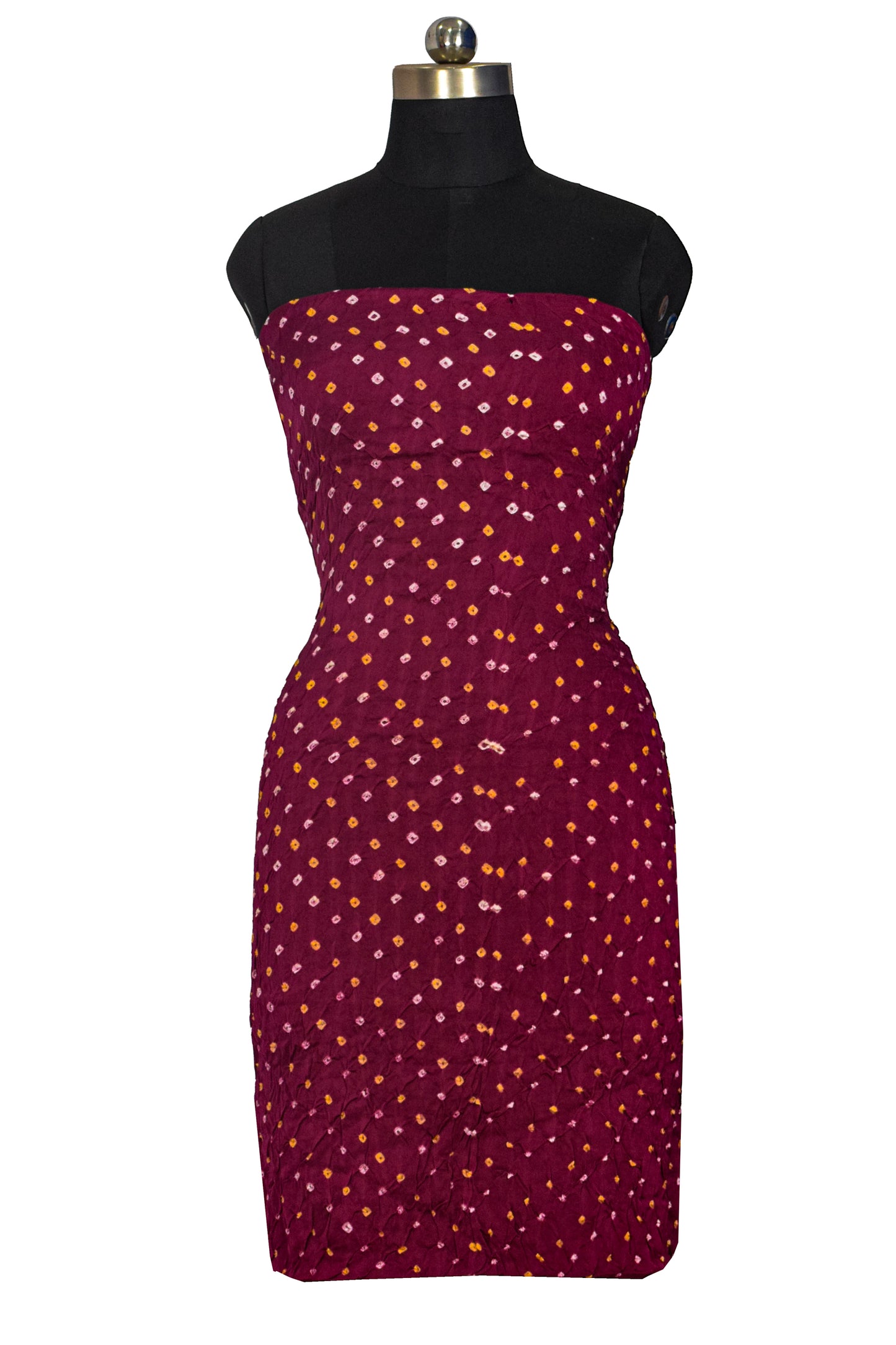 Bandhej [ Tie-Dye] Modal Silk Bandhej [ Tie-Dye] Unstitched Kurta Fabric  Mtr Length  2 Mtr  Length  -  SKU : MS16A01A